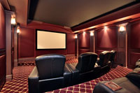 Theater In Luxury Home